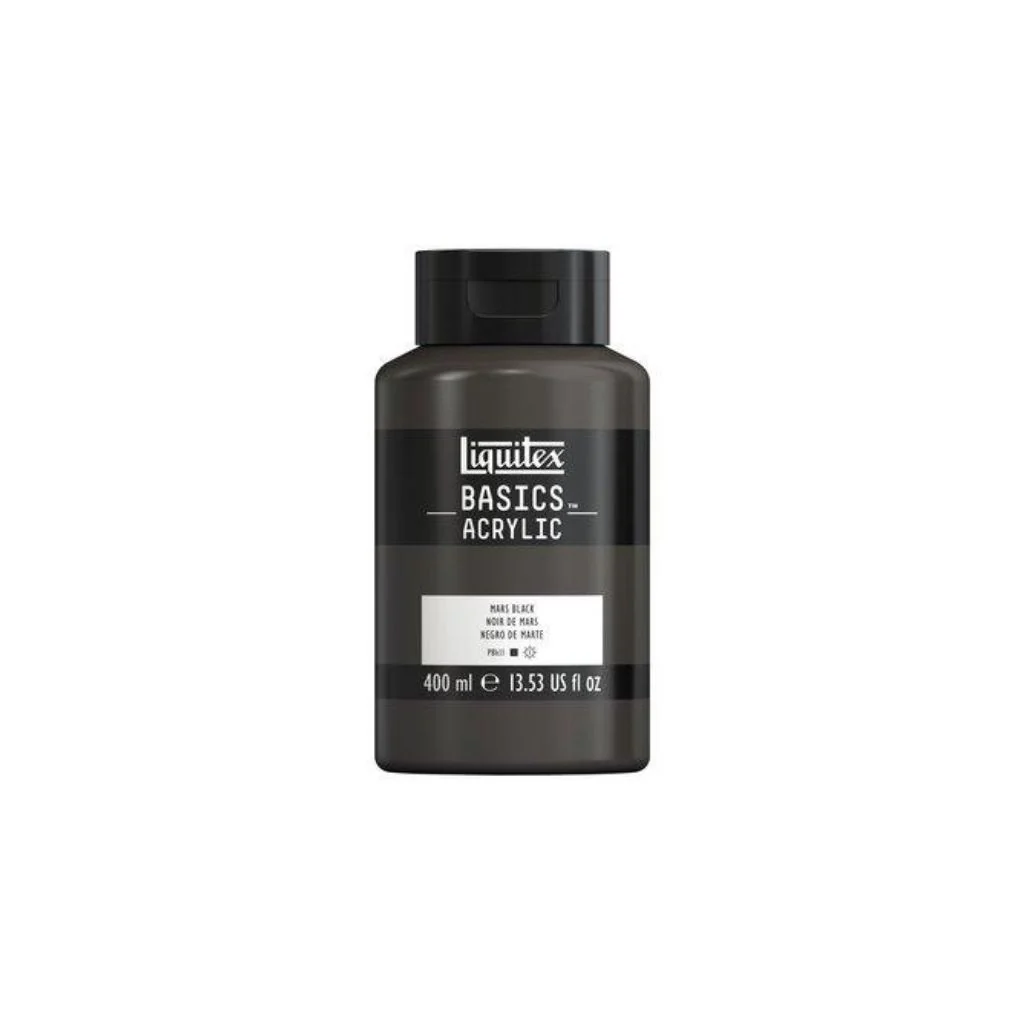 ACRILICA (400ML) NEGRO DE MARTE
