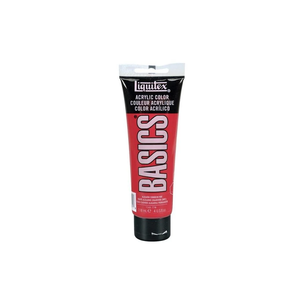 ACRILICA BASICS (118 ML) ALIZARIN CRIMS HUE