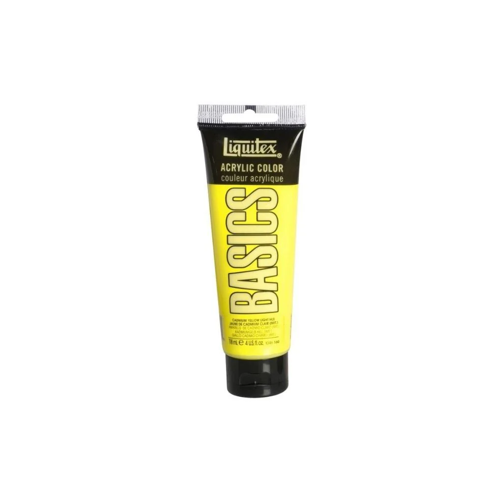 ACRILICA BASICS (118 ML) AMARILLO CLARO CADM