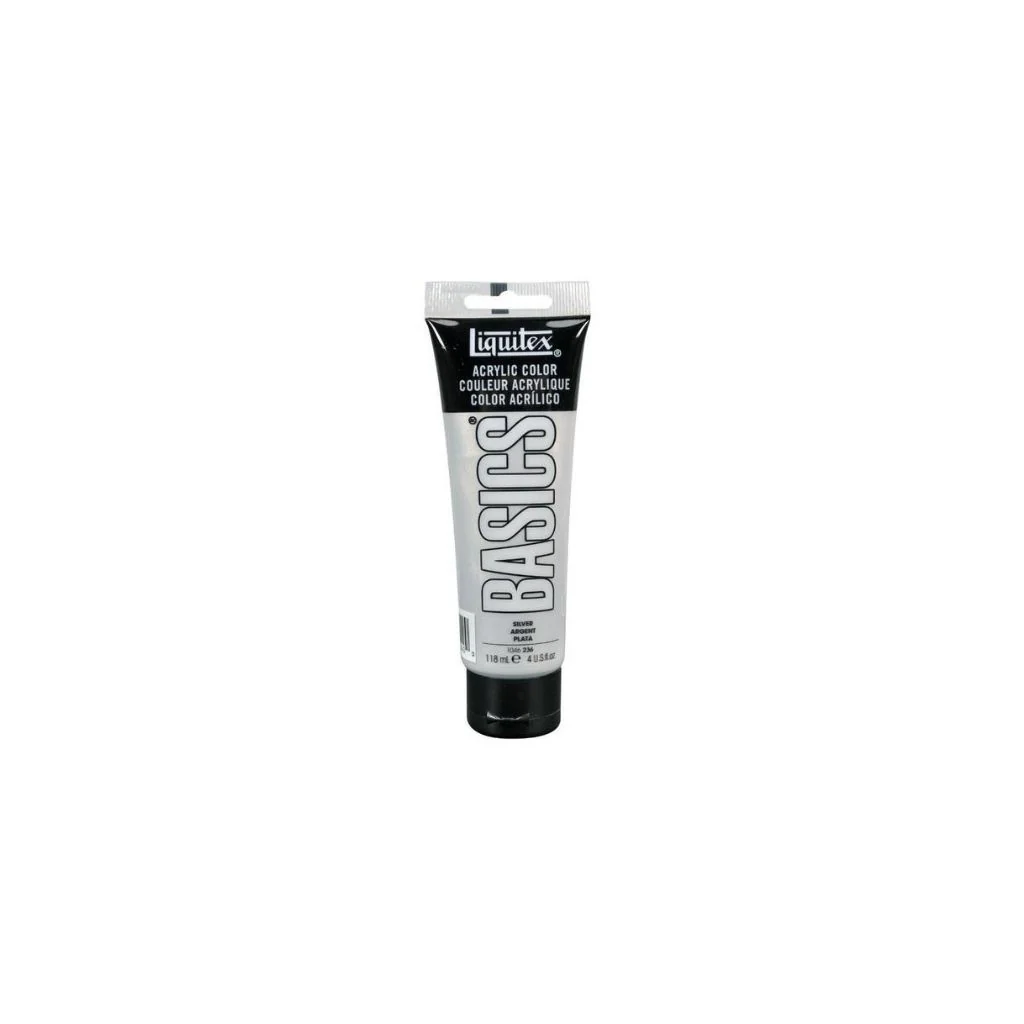ACRILICA BASICS (118 ML) PLATA