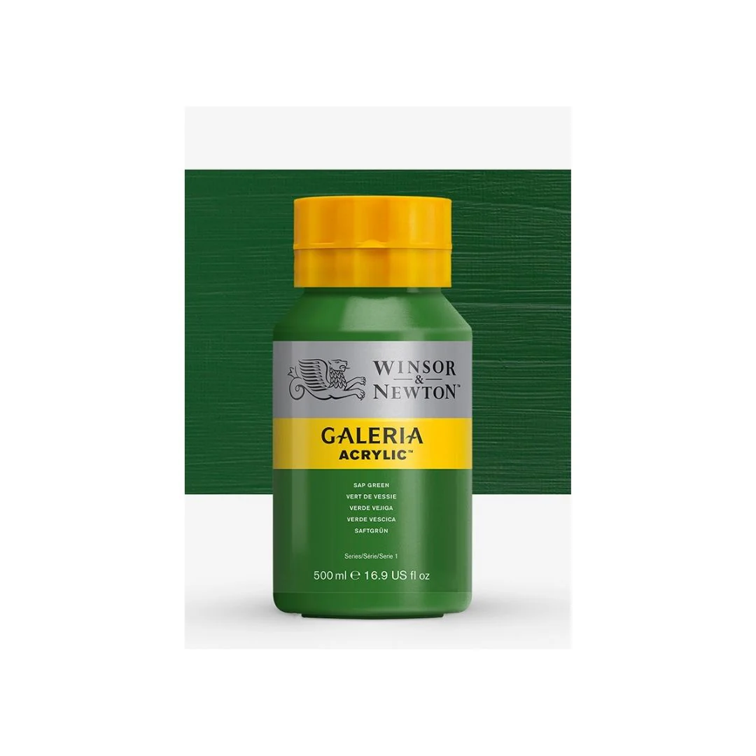 ACRILICA GALER. (500 ML)SAP GREEN (Verde Savia)