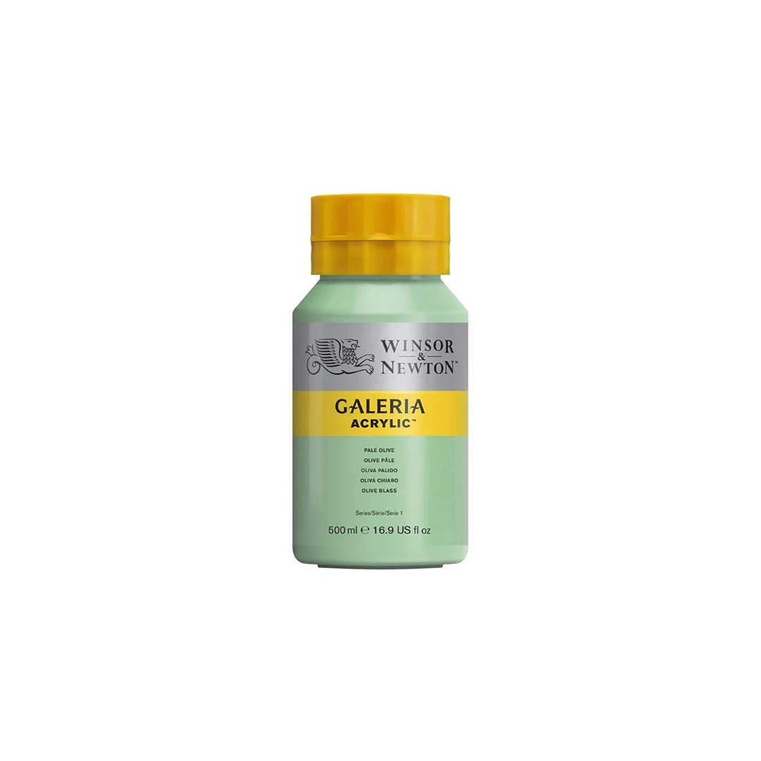 ACRILICA GALER. (500 ML)VERDE OLIVO PALIDO