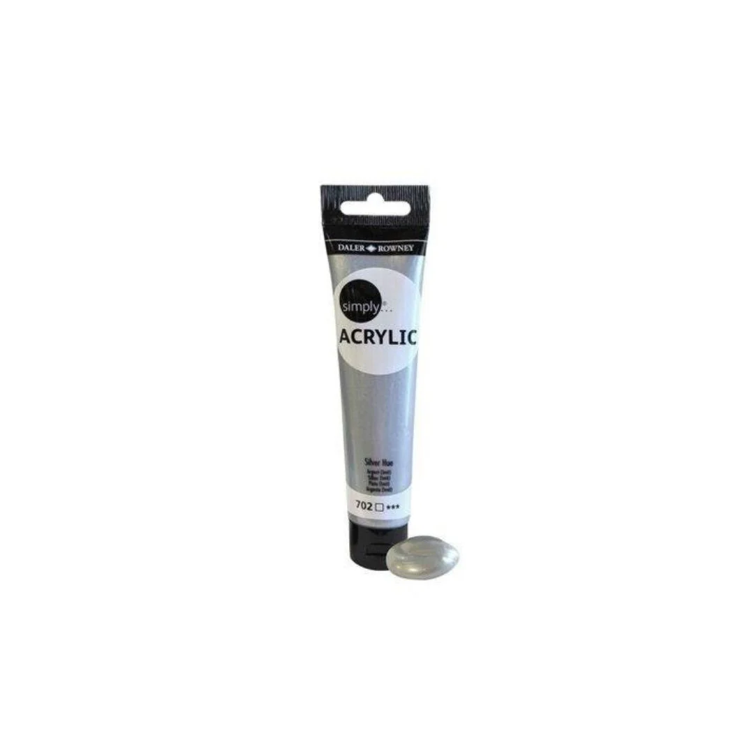 ACRILICA SIMPLY 75 ML PLATA