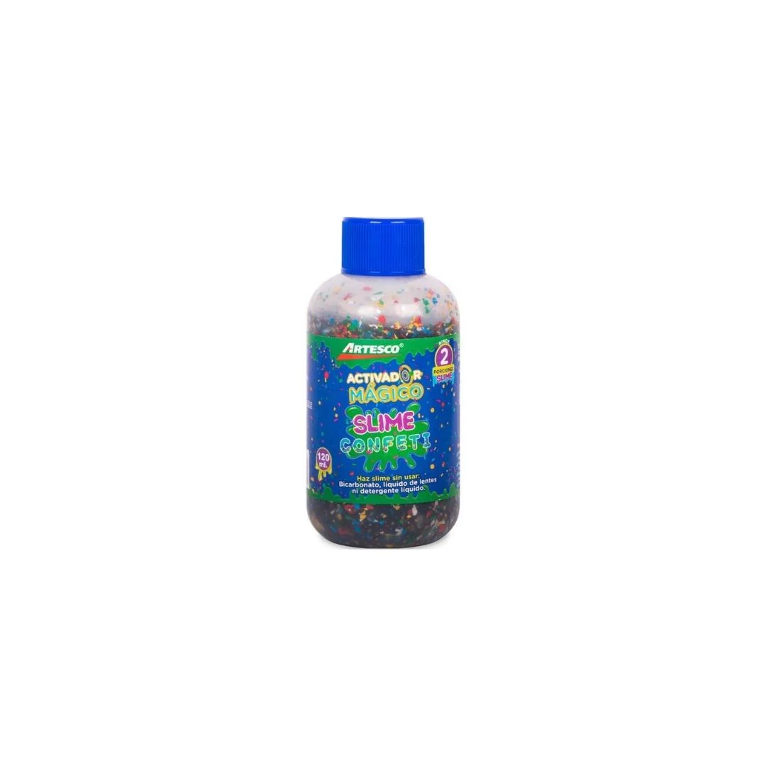 ACTIVADOR MAGICO SLIME CONFETTI 120ML