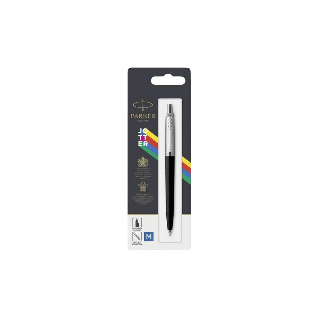 BOLIGRAFOS PARKER JOTTER NE/PL (M) BLISTER