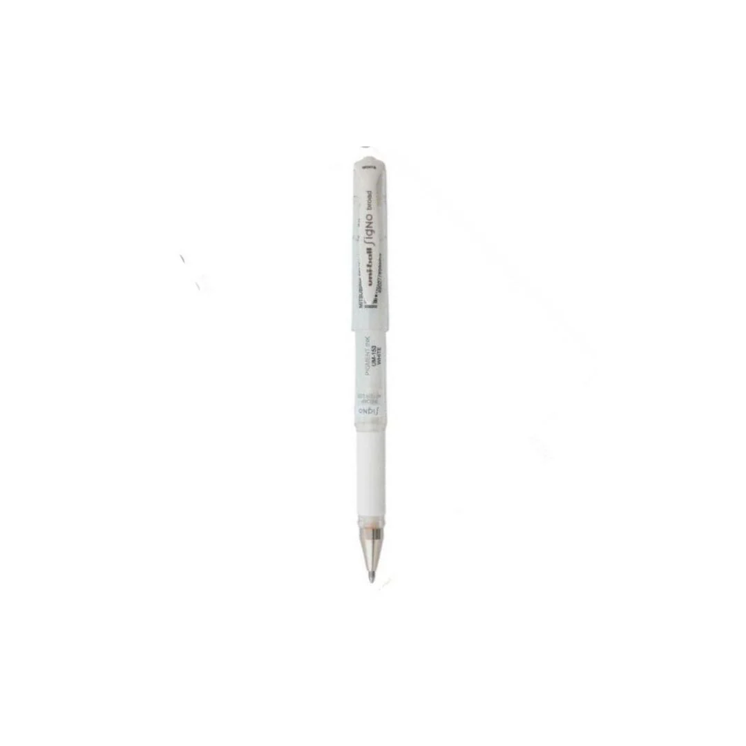 BOLIGRAFOS SIGNO BROAD GEL  ROLLER BALL BLANCO