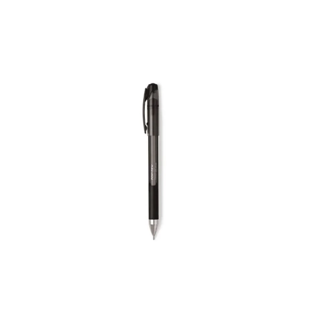 BOLIGRAFOS TOPTEK FUSION GEL .7MM NEGRO 12/1