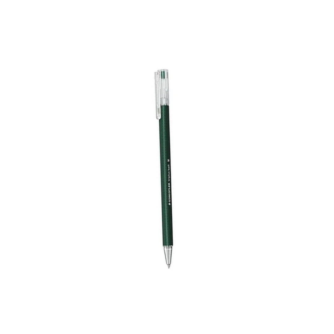 BOLIGRAFOS TRIPLUS VERDE