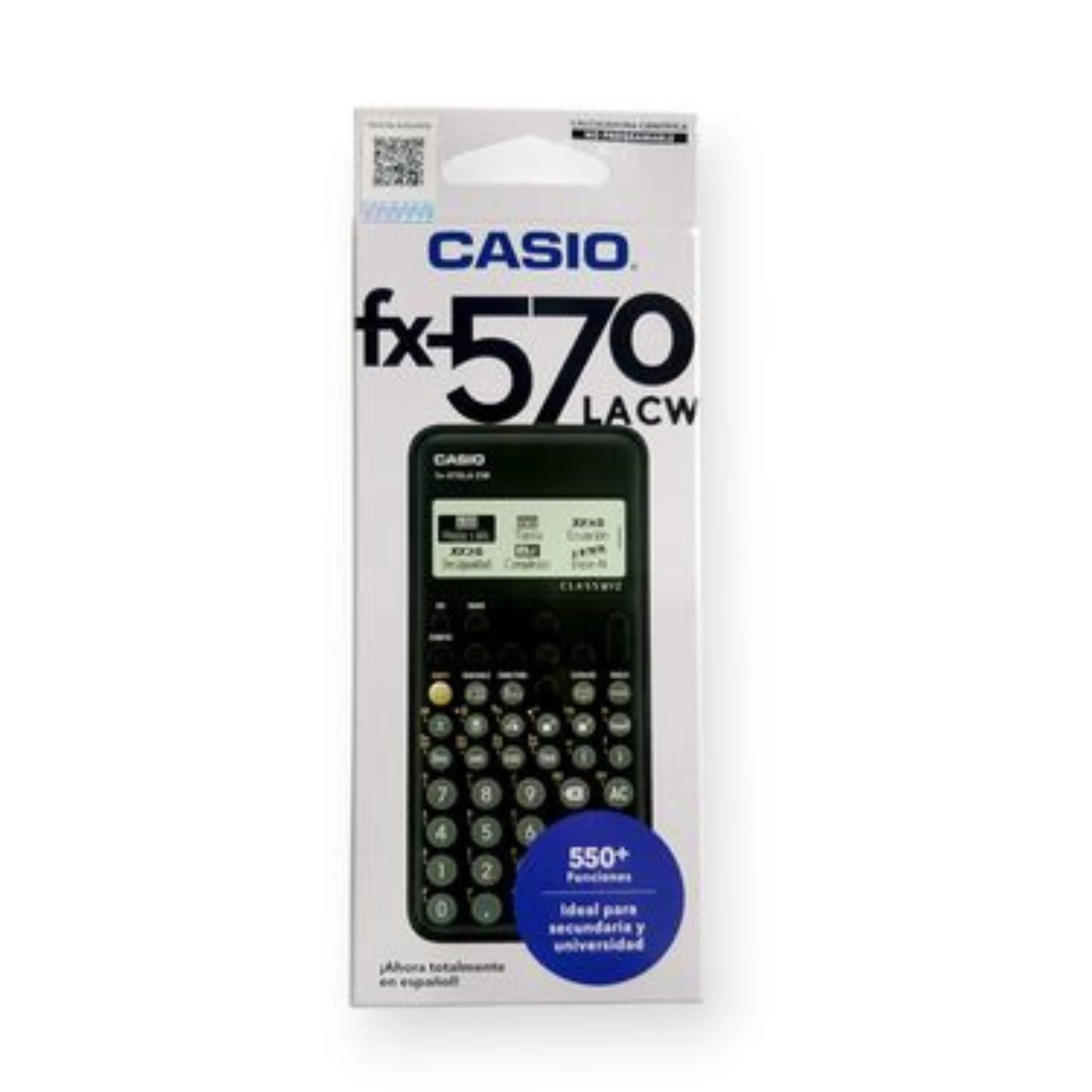 CALCULADORA CIENTIFICA CASIO 550F NEGRA CLASSWIZ - Image 3