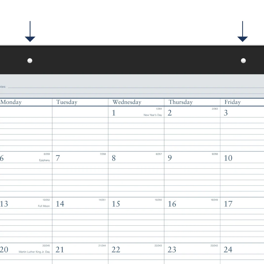 CALENDARIO P/ESCRITORIO C/FECHA 2025 (AT-A-GLANCE) - Image 5
