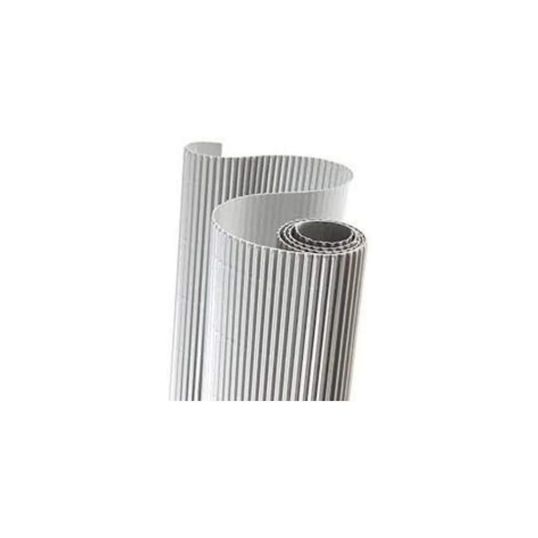 CARTON ONDULADO (50 X 65 cm) PLATA