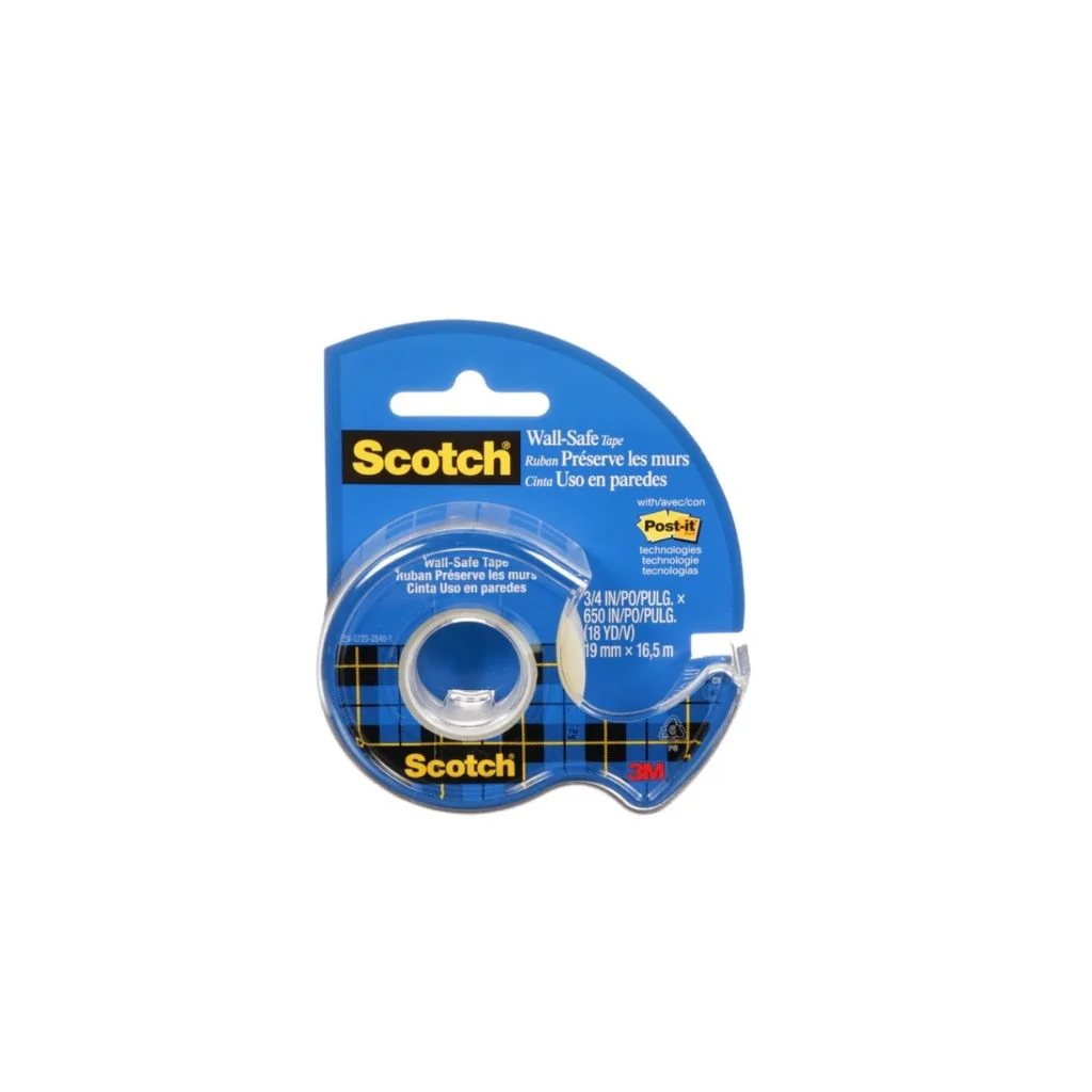 CINTAS PEGANTE C/DISPENSADOR SCOTCH(3/4 X 18YDS) BLISTER