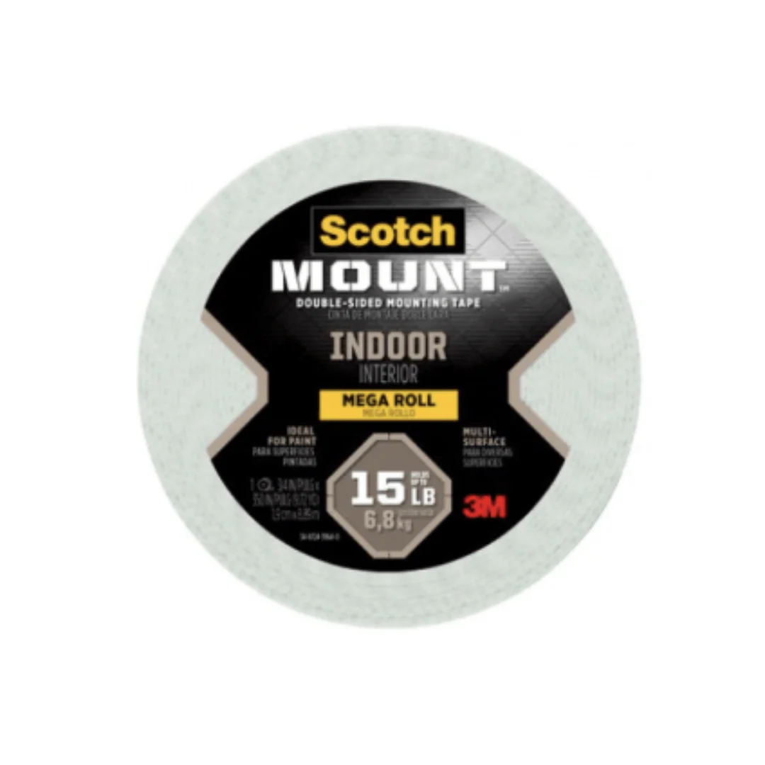 CINTAS PEGANTE DOBLE CARA 3/4 X 9.7 YARDAS