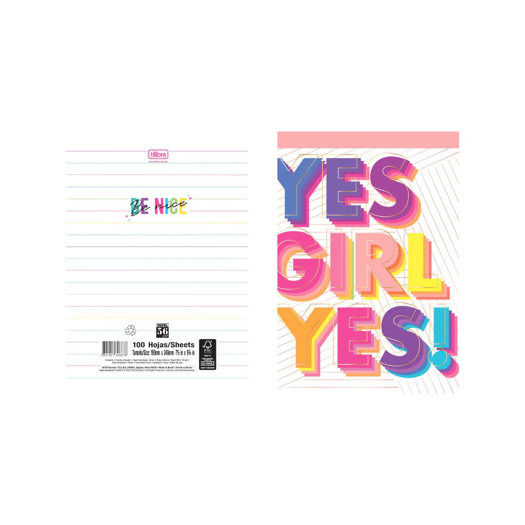CUADERNO COSIDO 200 PAG. BE NICE - Image 4