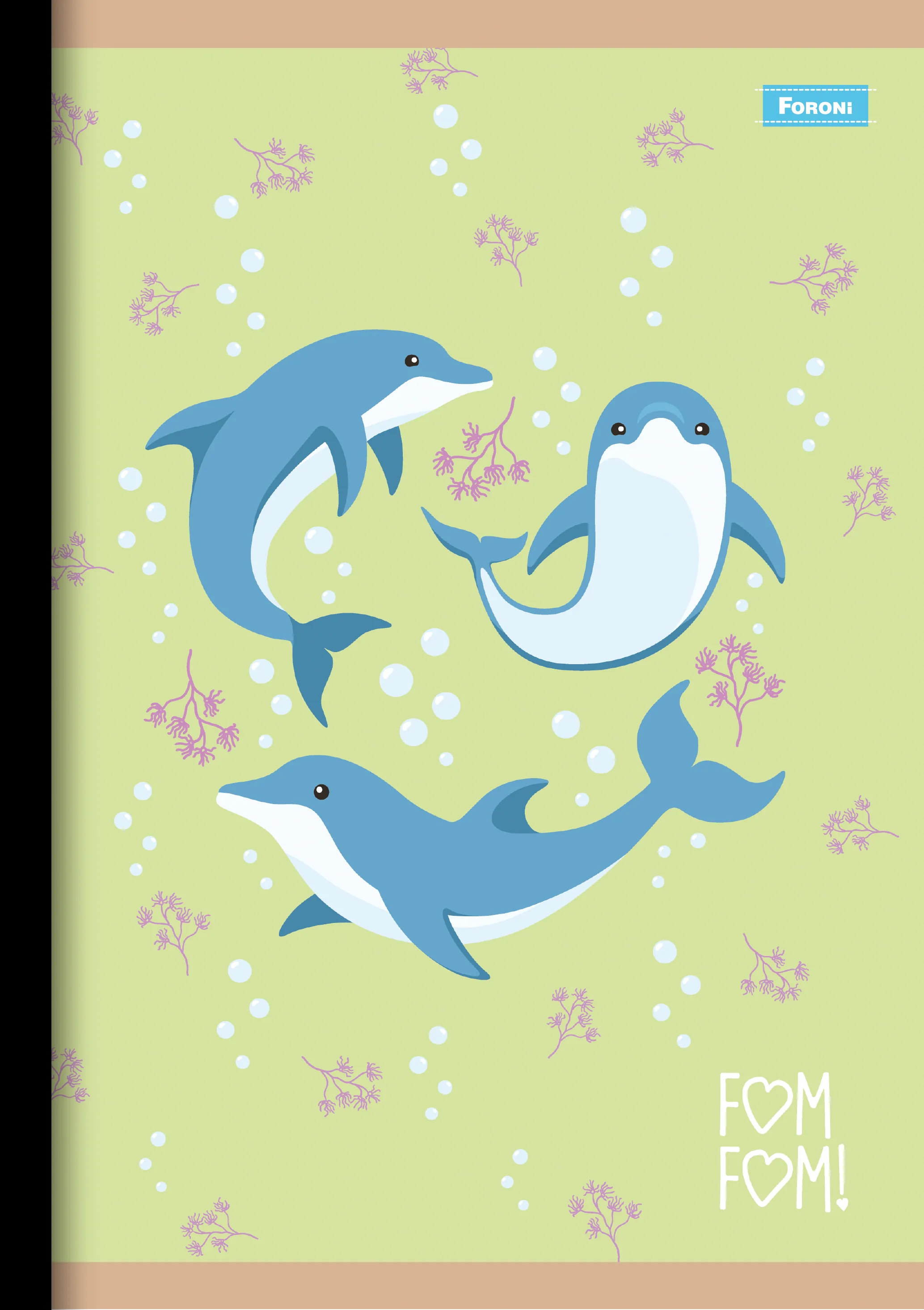 CUADERNO COSIDO 200 PAG. FOM FOM