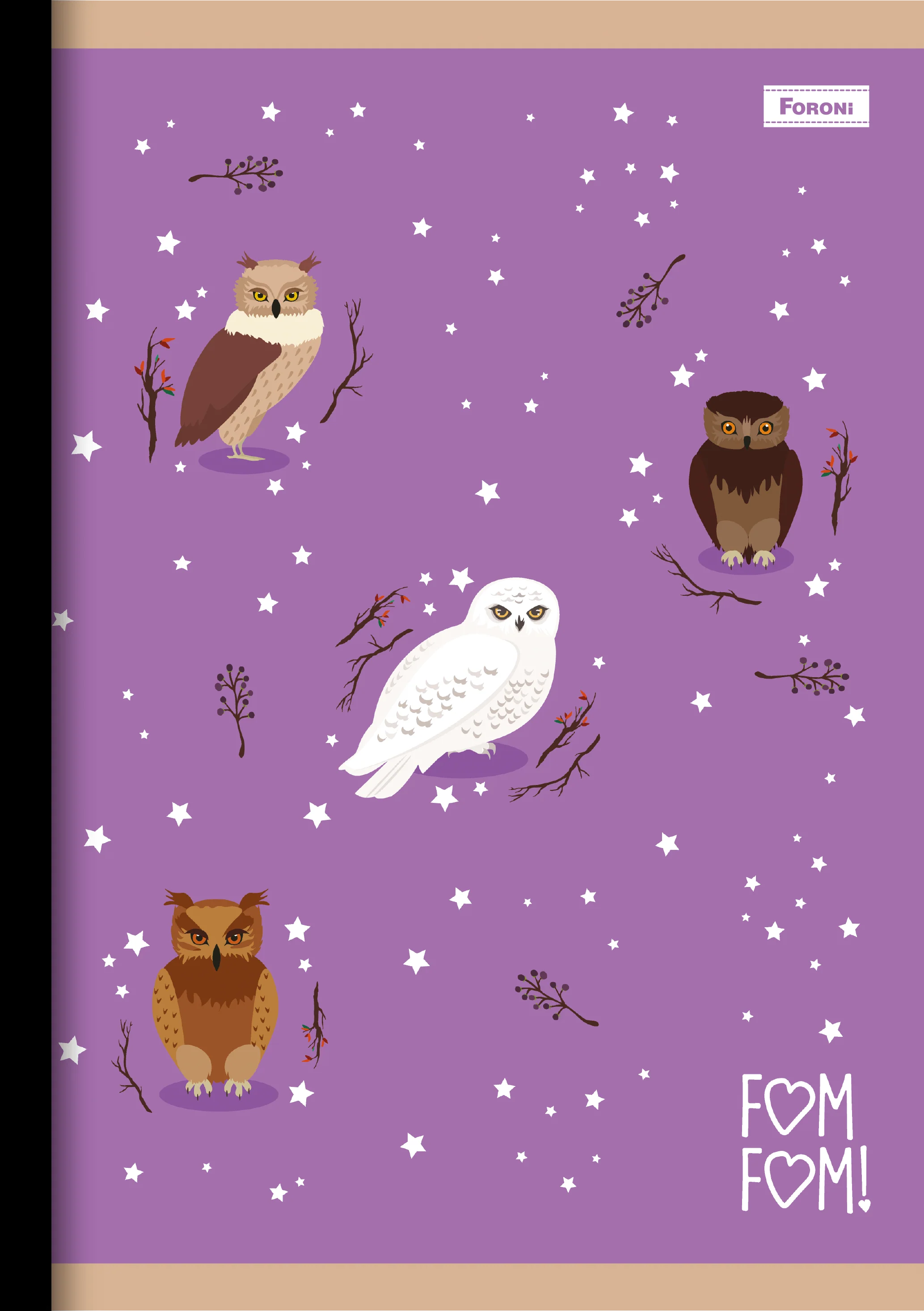 CUADERNO COSIDO 200 PAG. FOM FOM - Image 3
