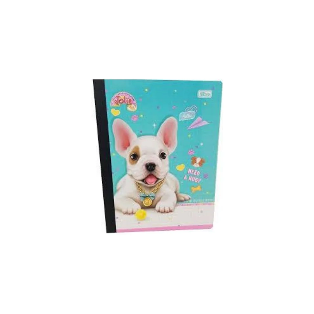 CUADERNO COSIDO 200 PAG. JOLIE PET