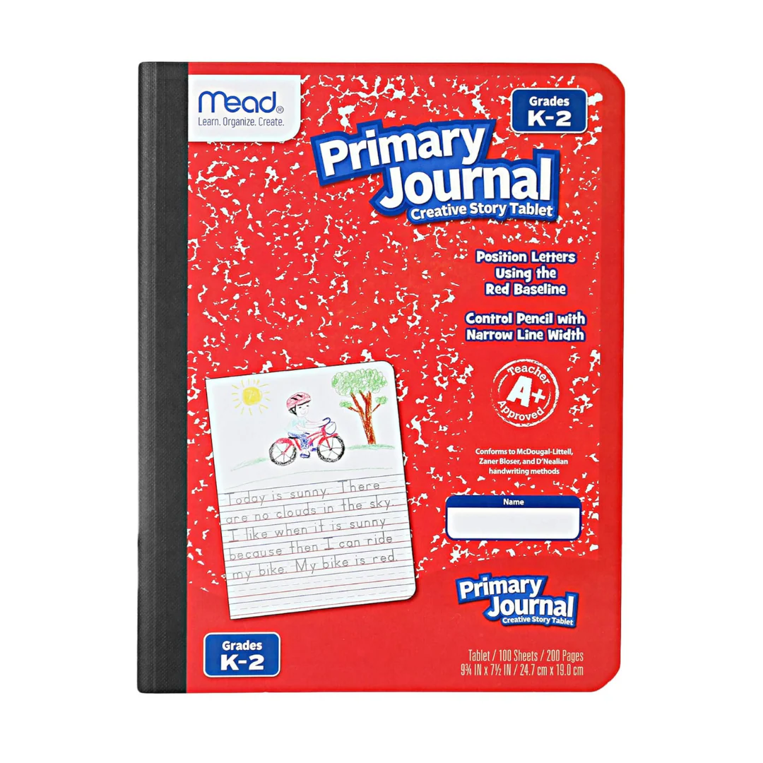 CUADERNO COSIDO 200 PAG. PRIMARY JOURNAL K-2 SURTIDAS - Image 3