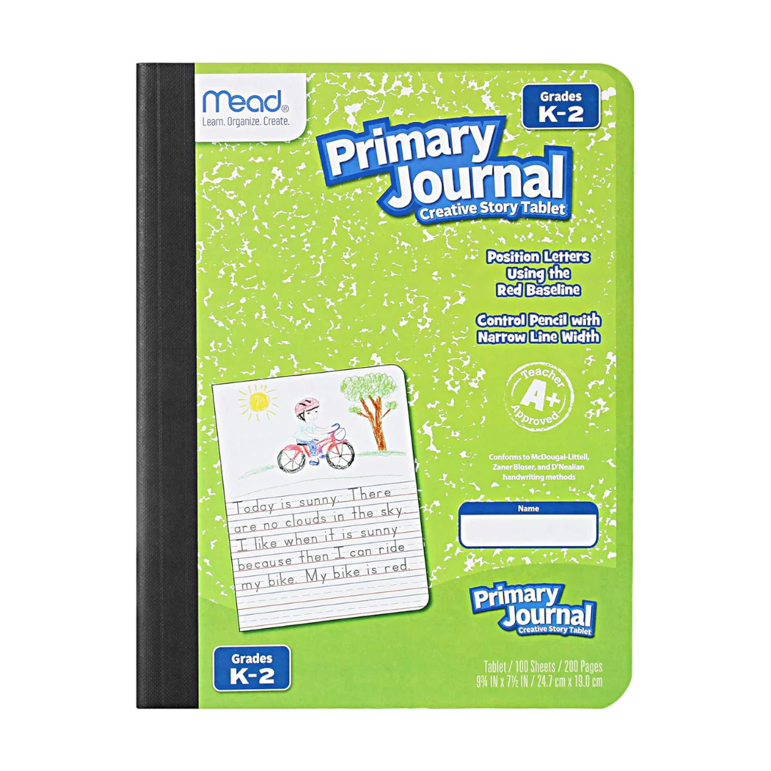 CUADERNO COSIDO 200 PAG. PRIMARY JOURNAL K-2 SURTIDAS - Image 4