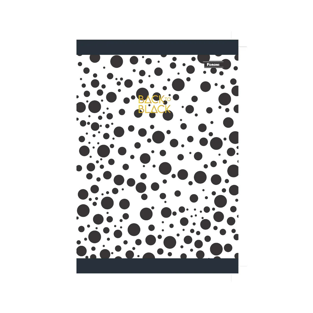 CUADERNO COSIDO 200 PAG. APS BACK TO BLACK - Image 2