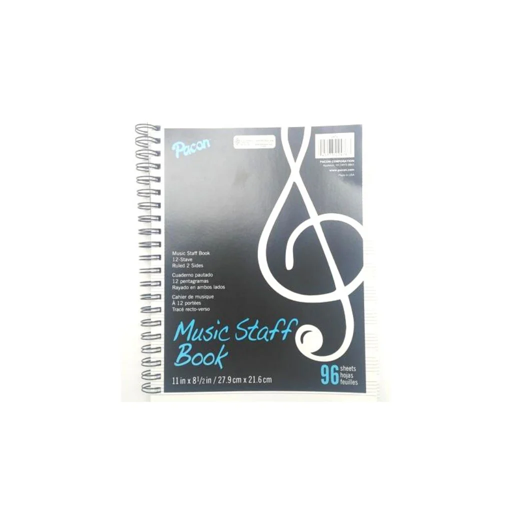 CUADERNO DE MUSICA (8.5 X 11)  96H (Pentagramada)