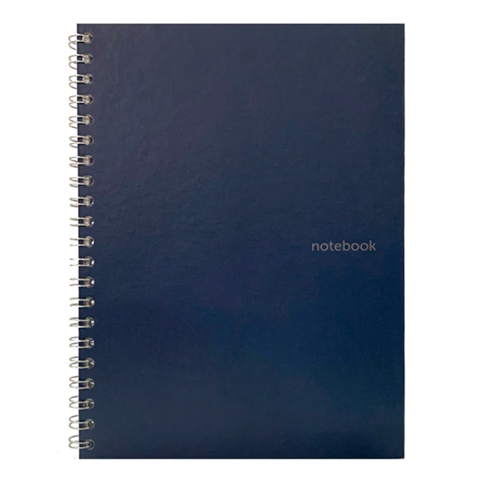 CUADERNO TAPA DURA GRANDE AZUL OSCURO 2950
