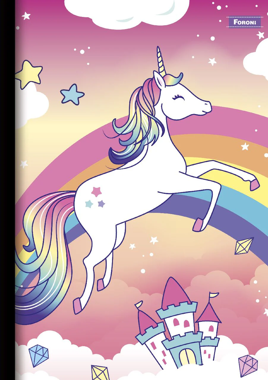 CUADERNO COSIDO 200 PAG. UNICORNIO - Image 2