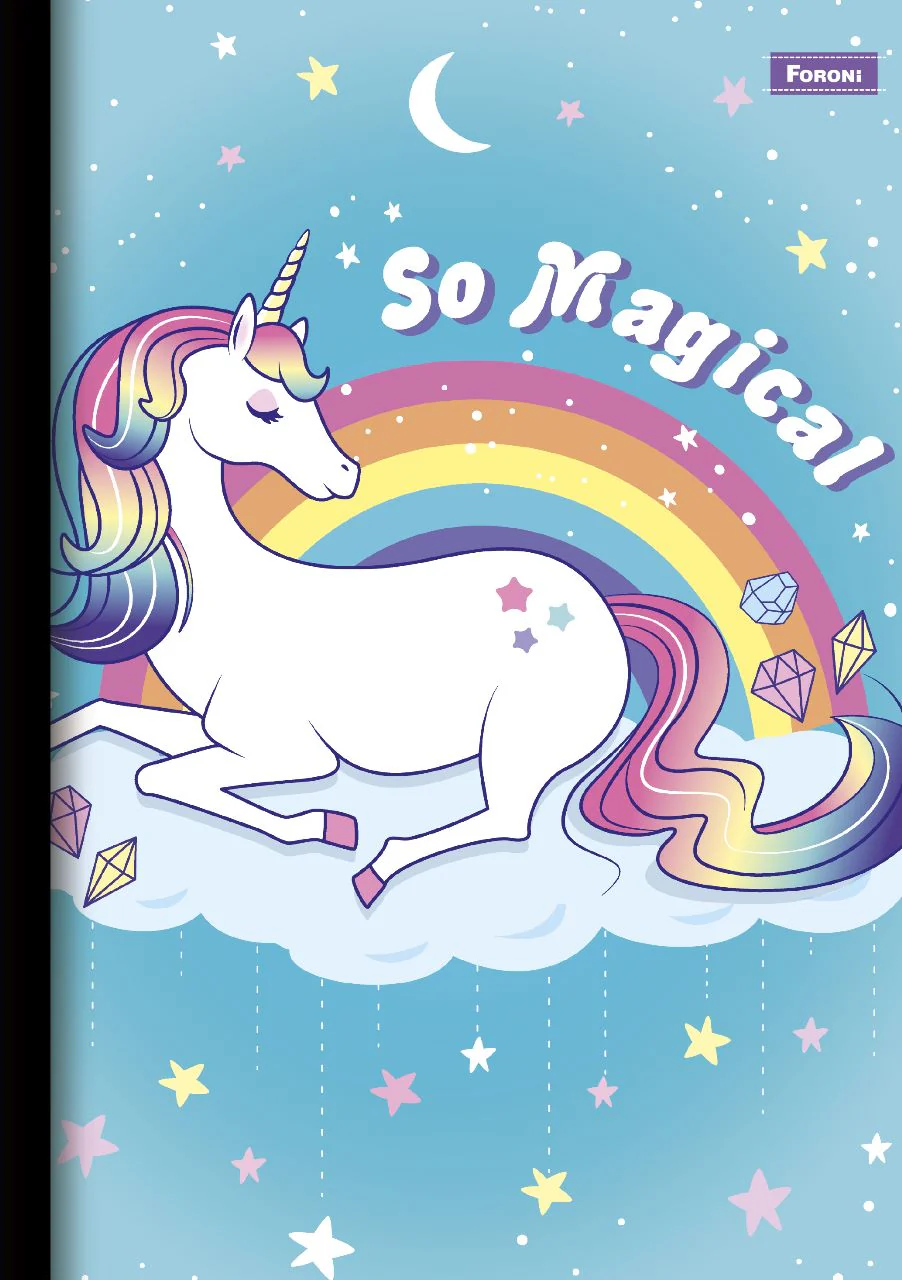 CUADERNO COSIDO 200 PAG. UNICORNIO - Image 3