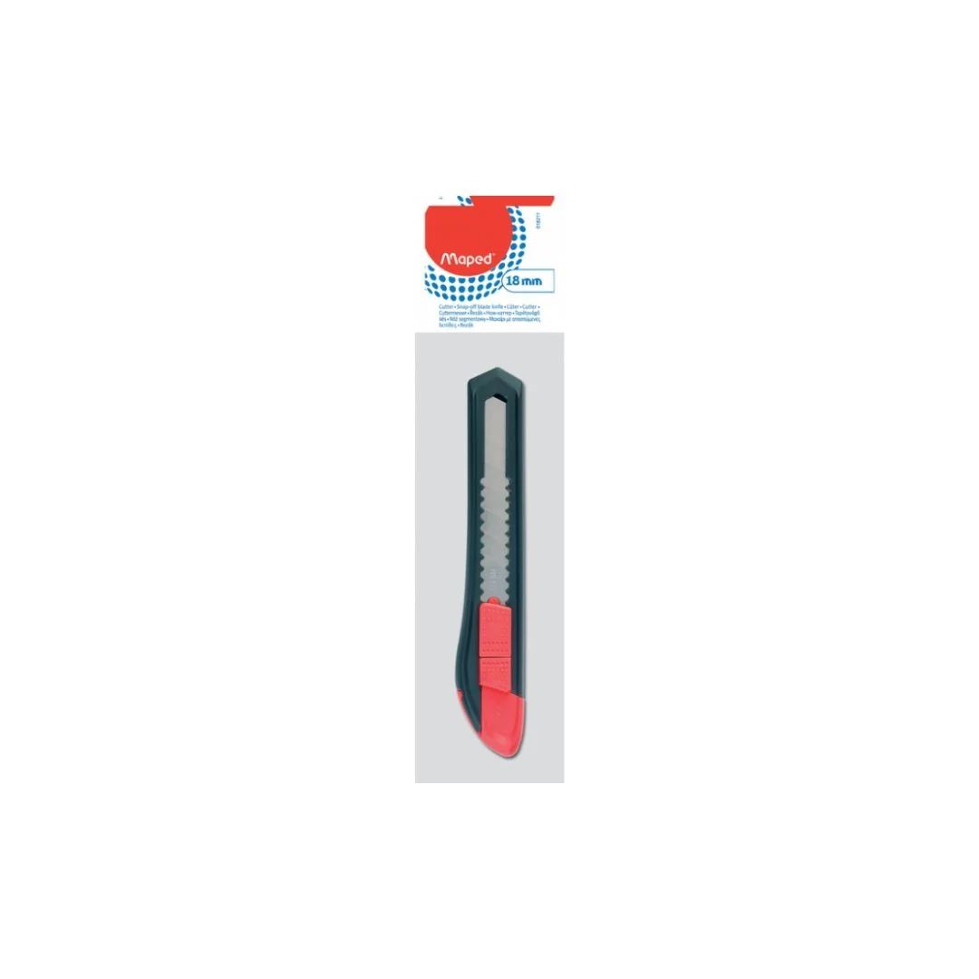 CUCHILLA MANGO PLASTICO GDE 18MM