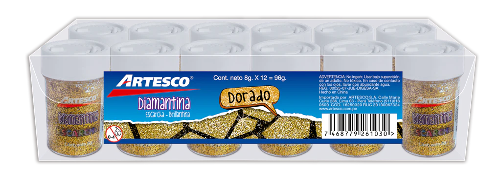 ESCARCHA 8GR 12/1 DORADA