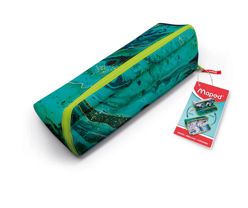 ESTUCHE P/LAPICES XXL TRENDY VERDE