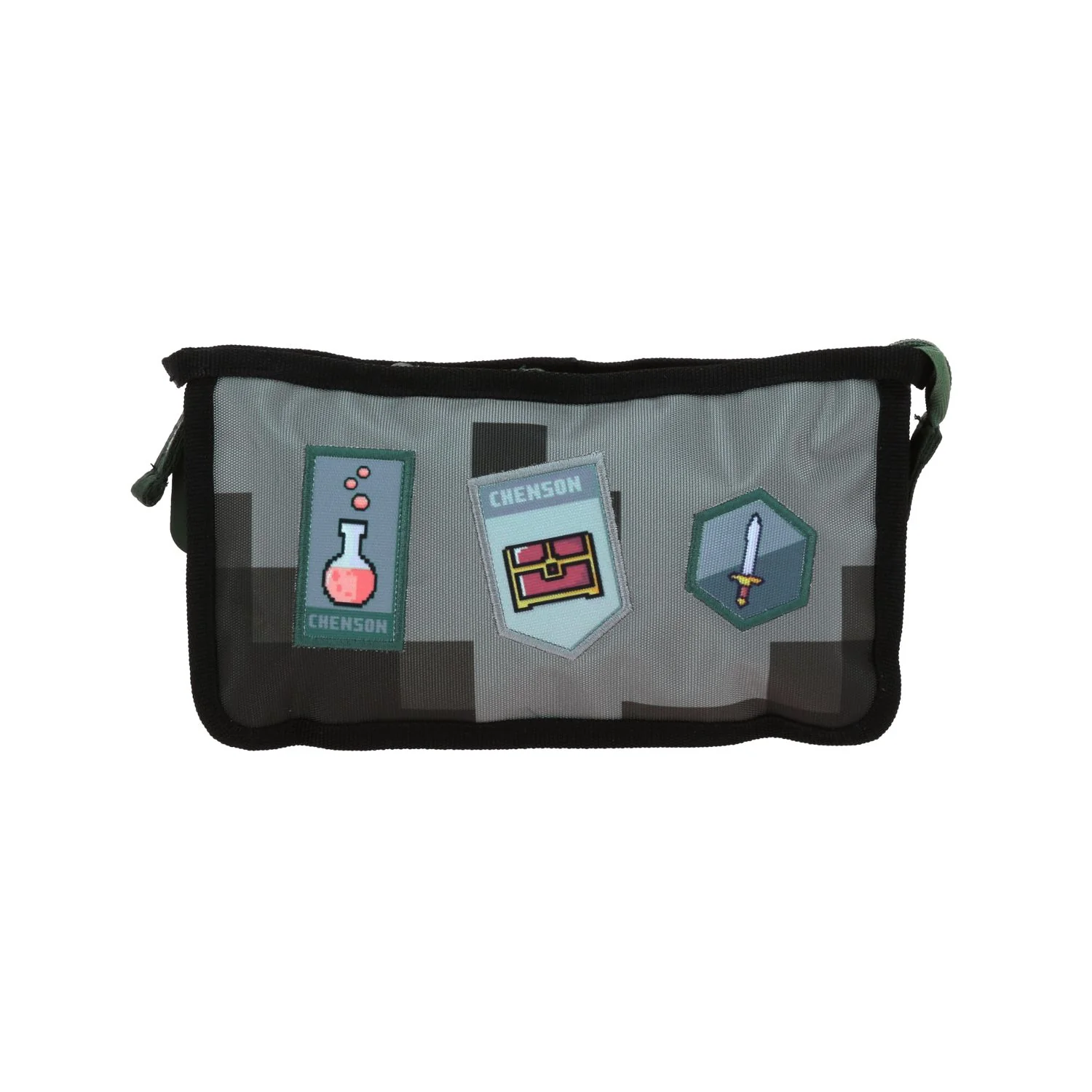 ESTUCHES P/LAPICES CHENSON ORIGINAL PIXELS VERDE OSC. XXV