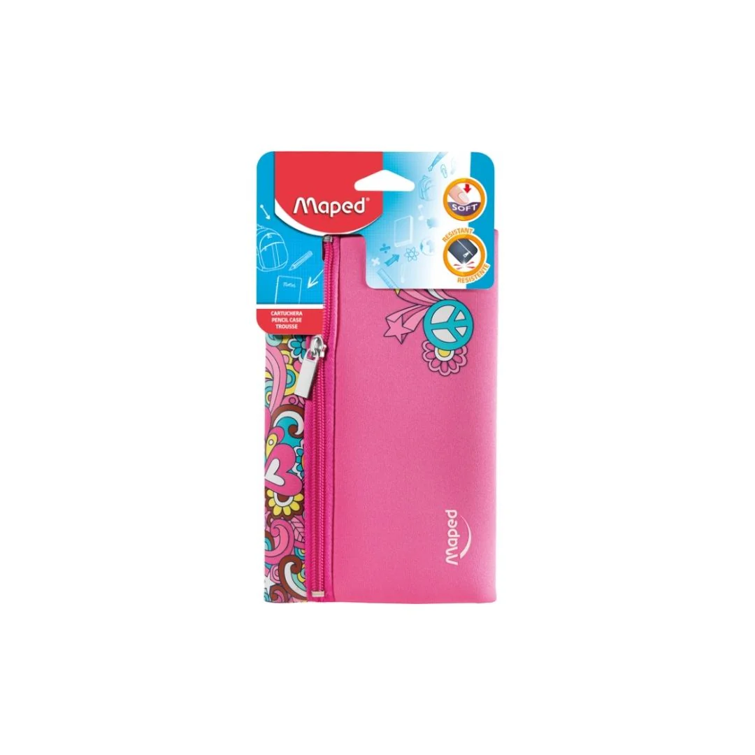 ESTUCHES P/LAPICES PLANA GIRLS FLOWERS