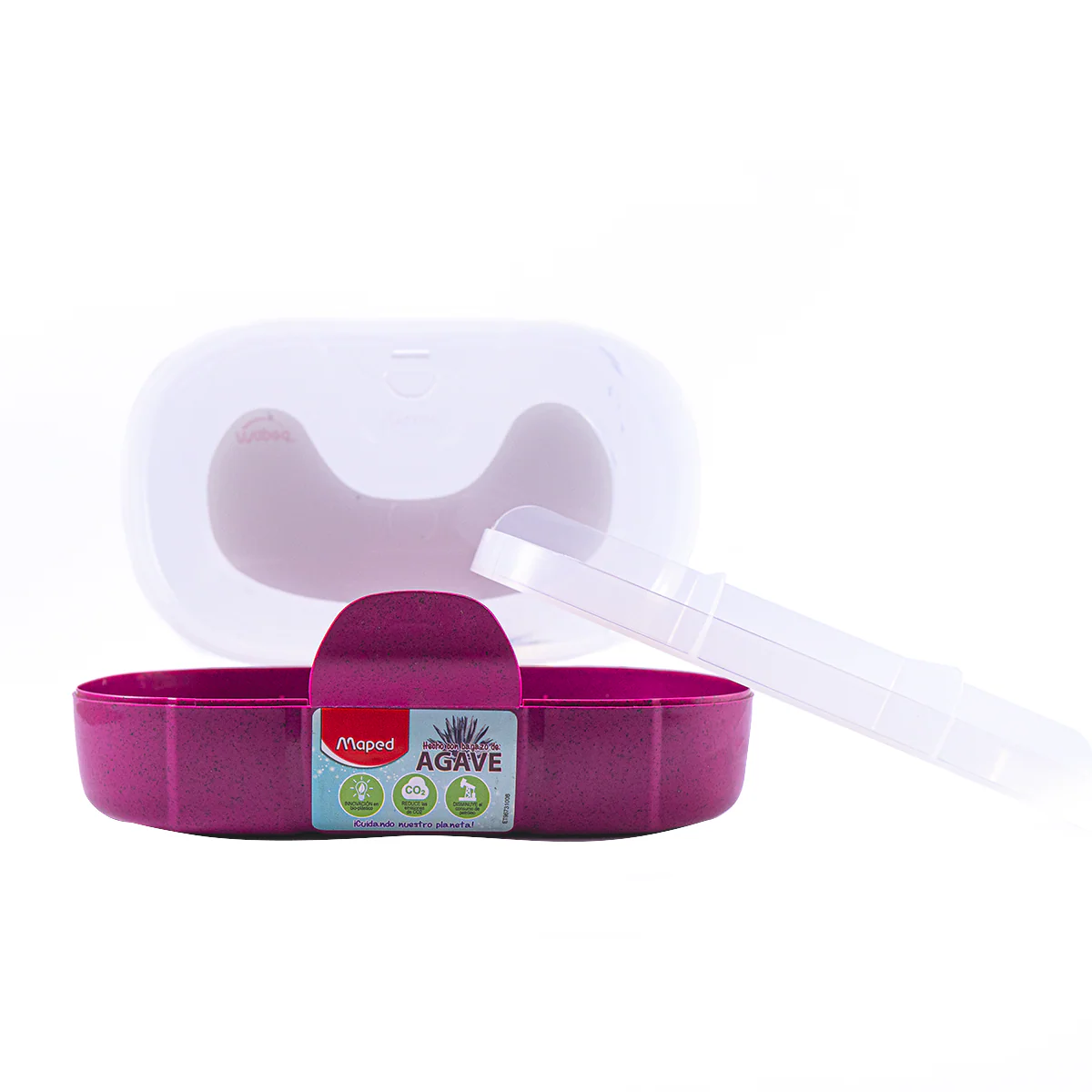 ESTUCHES P/LAPICES PLASTICO AGAVE ROSA - Image 5