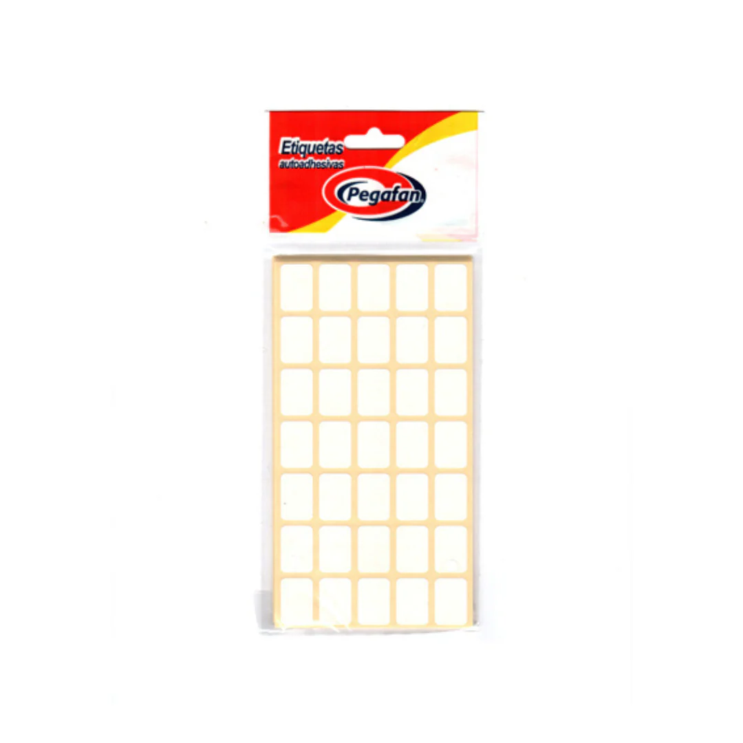 ETIQUETAS (1/2 X 3/4) 500/1  BLANCA (19x13mm)