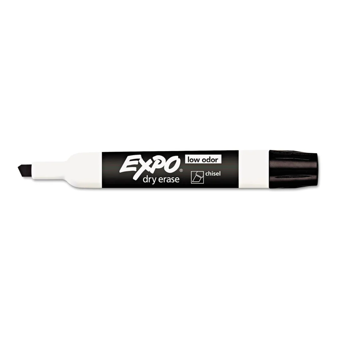 FELPAS P/PIZARRAS EXPO 2  1/1 NEGRO LOW ODOR CHISEL - Image 2
