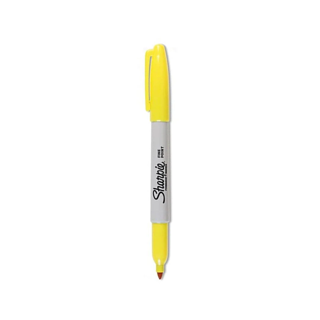 FELPAS PERMANENTE SHARPIE FINA AMARILLO