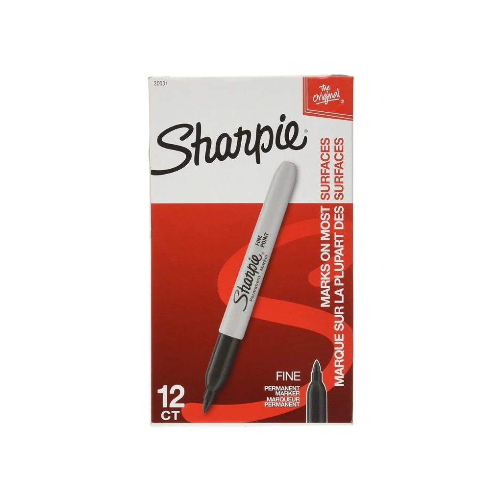 FELPAS PERMANENTE SHARPIE FINA BL. NEGRO (Blister)