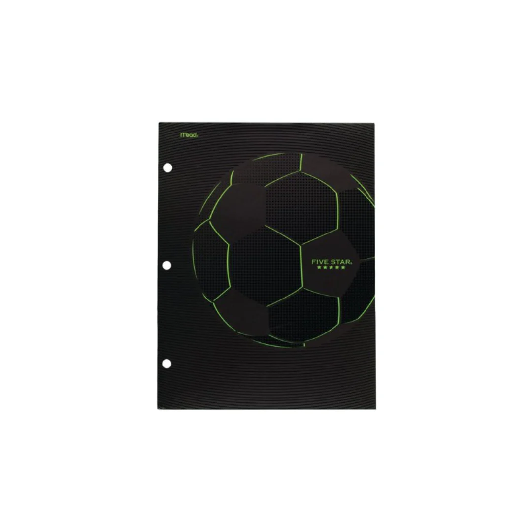 FOLDERS FIVE STAR 4PKT SPORTS CR DISINGS