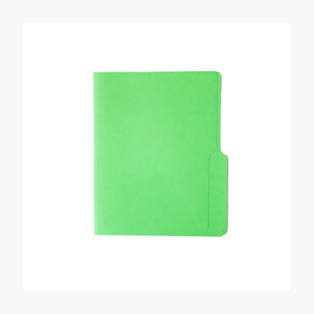FOLDERS MANILA (8.5 X 11) VERDE 125/1