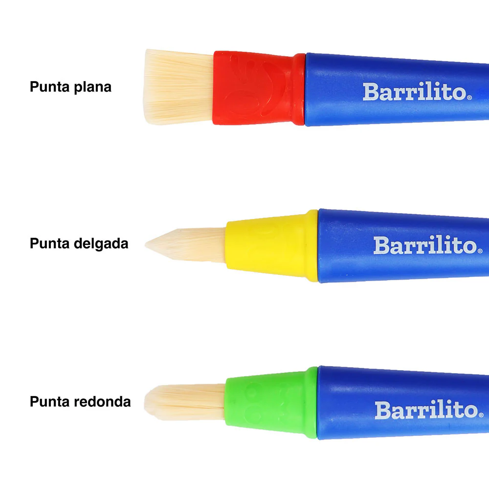 JUEGO DE 3 PINCELES PARA NIÑOS - Image 2