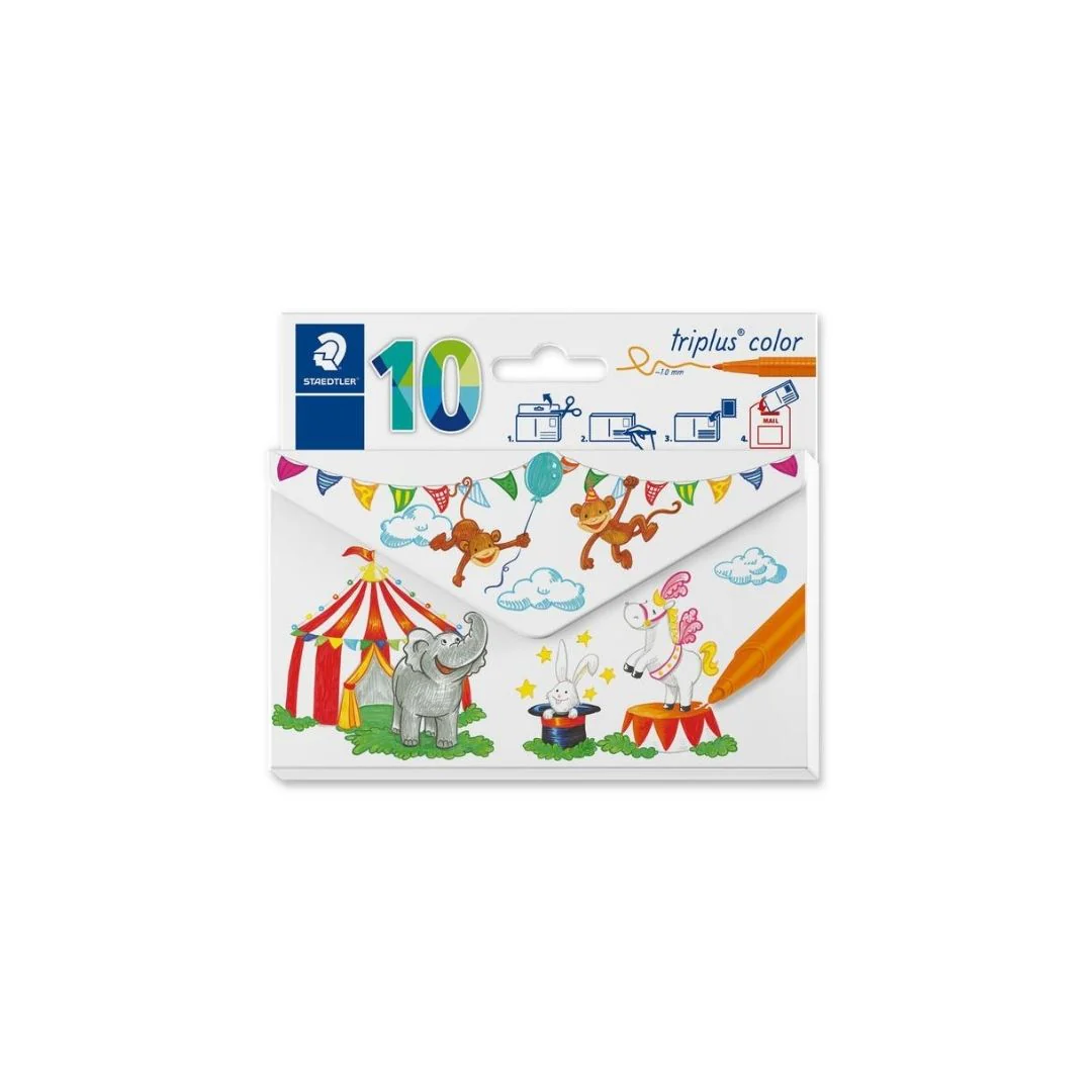 JUEGO DE FELPAS TRIPLUS PUNTA DE FIBRA 10/1