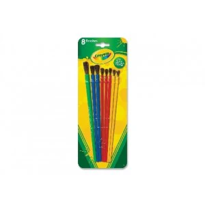 JUEGO DE PINCELES REDONDO 4/1 BL(Crayola).