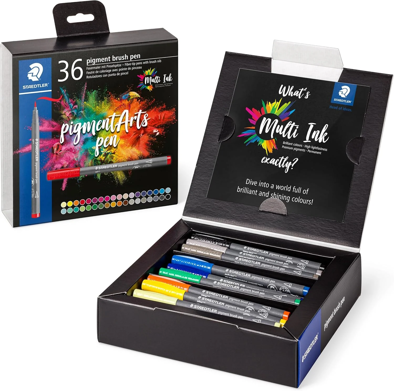 JUEGO FELPAS PIGMENT T/BRUSH 36/1 BLISTER - Image 2