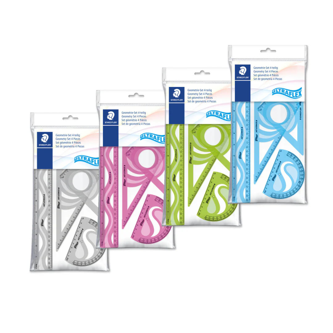 JUEGO GEOMETRICO ULTRAFLEXIBLE 4 PZS Surtido BL - Image 2
