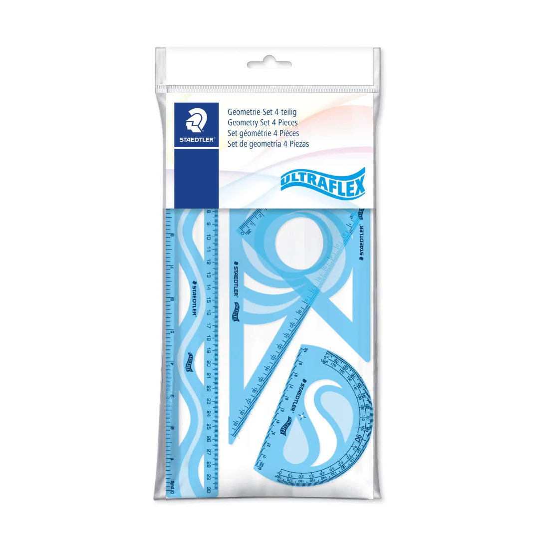 JUEGO GEOMETRICO ULTRAFLEXIBLE 4 PZS Surtido BL - Image 5