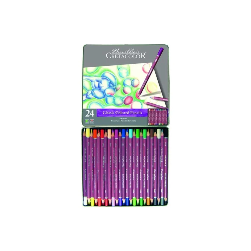 JUEGO LAPICES COLORES KARMINA 24/1