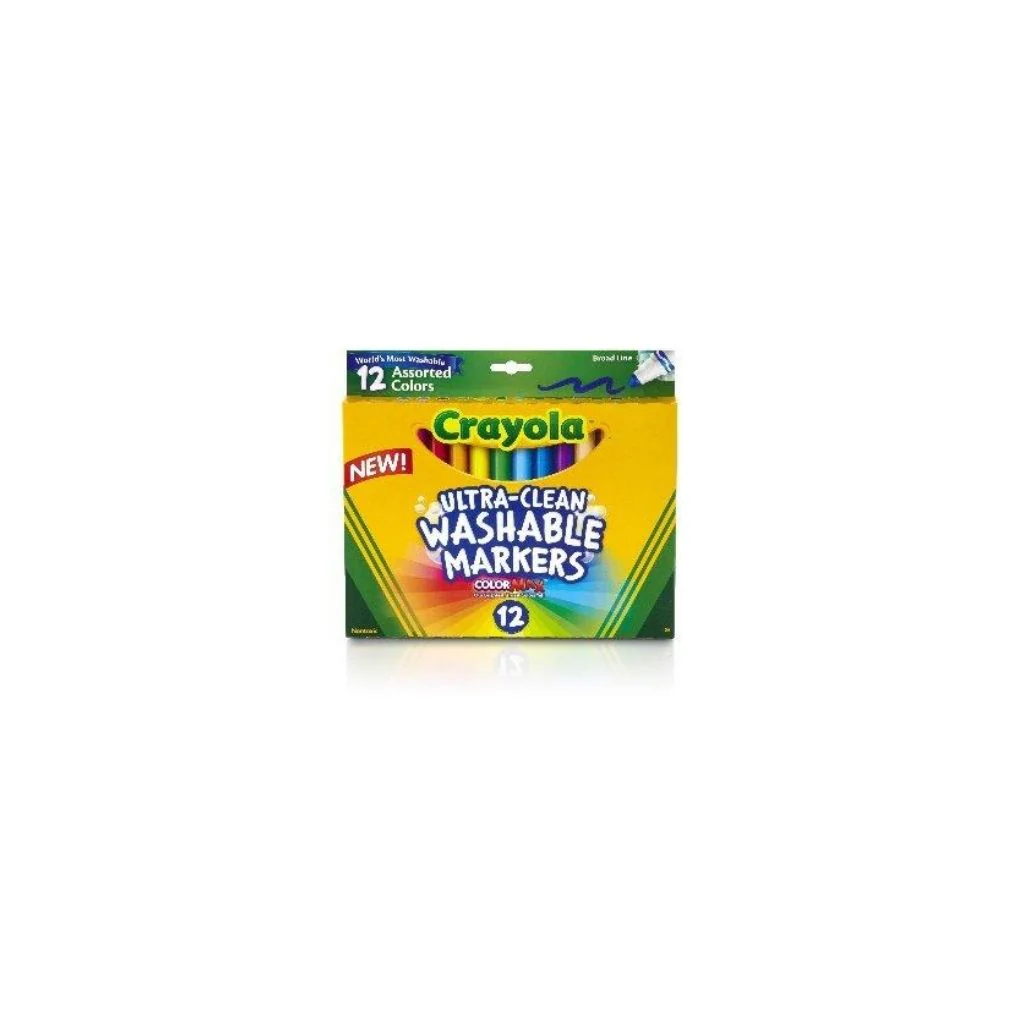 JUEGO MARCADORES GRUESOS 12/1 Crayola