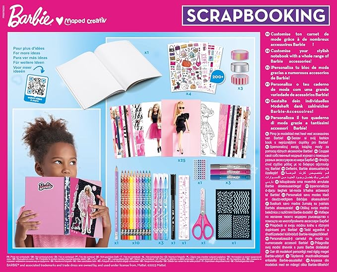 JUEGOS CREATIVOS, CAJITA SCRAPBOOKING - BARBIE - Image 3