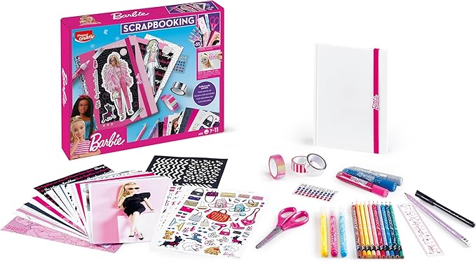 JUEGOS CREATIVOS, CAJITA SCRAPBOOKING - BARBIE - Image 4
